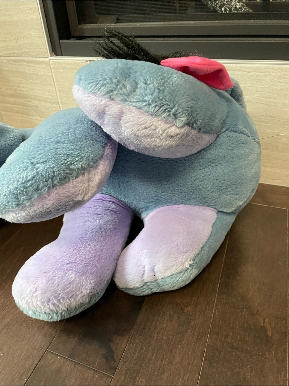 Eeyore Vintage Extra Large Plush Stuffed Animal Disney - Picture 8 of 10
